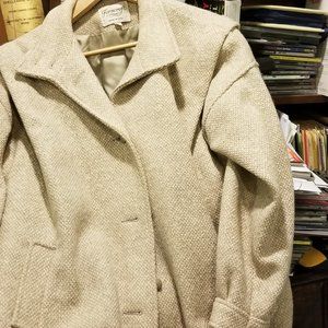 Ferncroft Twede Wool Bomber Jacket